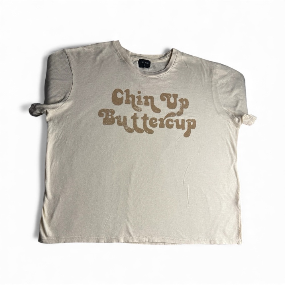 Chin Up Buttercup Graphic T-Shirt